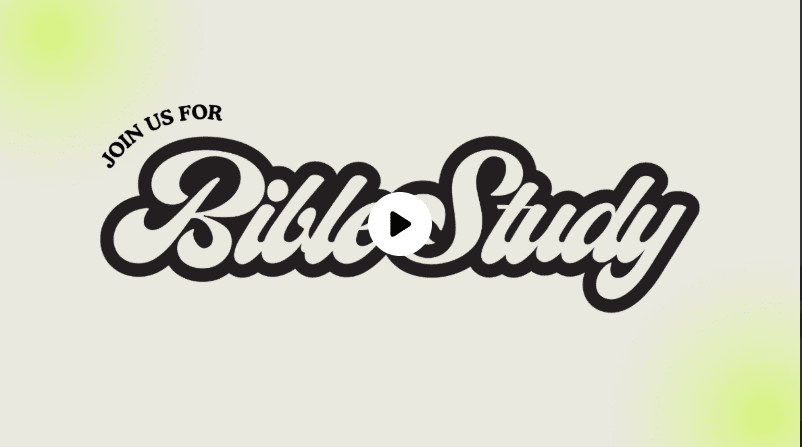 Join us for Bible study text